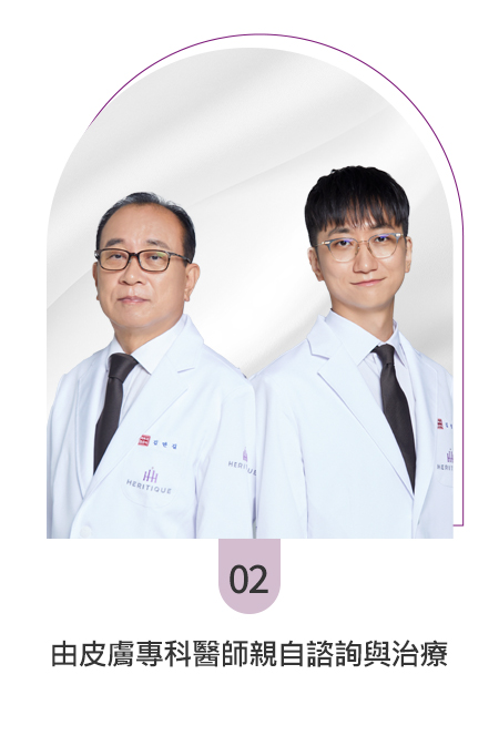 由皮膚專科醫師親自諮詢與治療