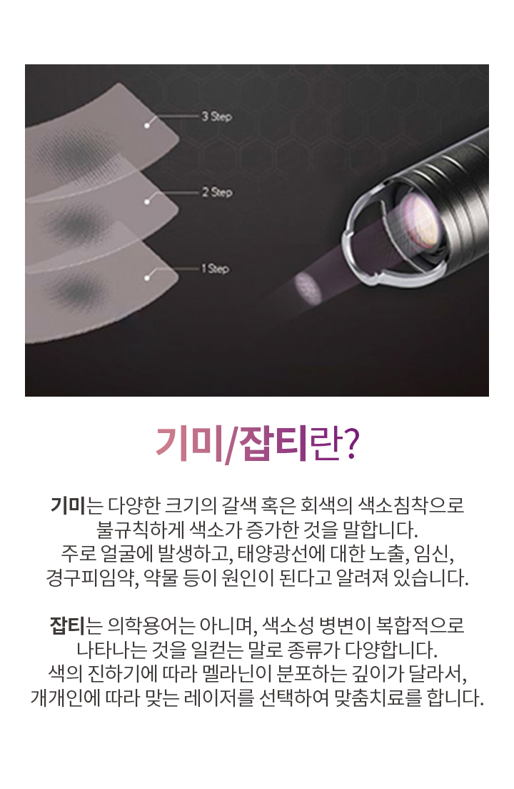 기미/잡티란?